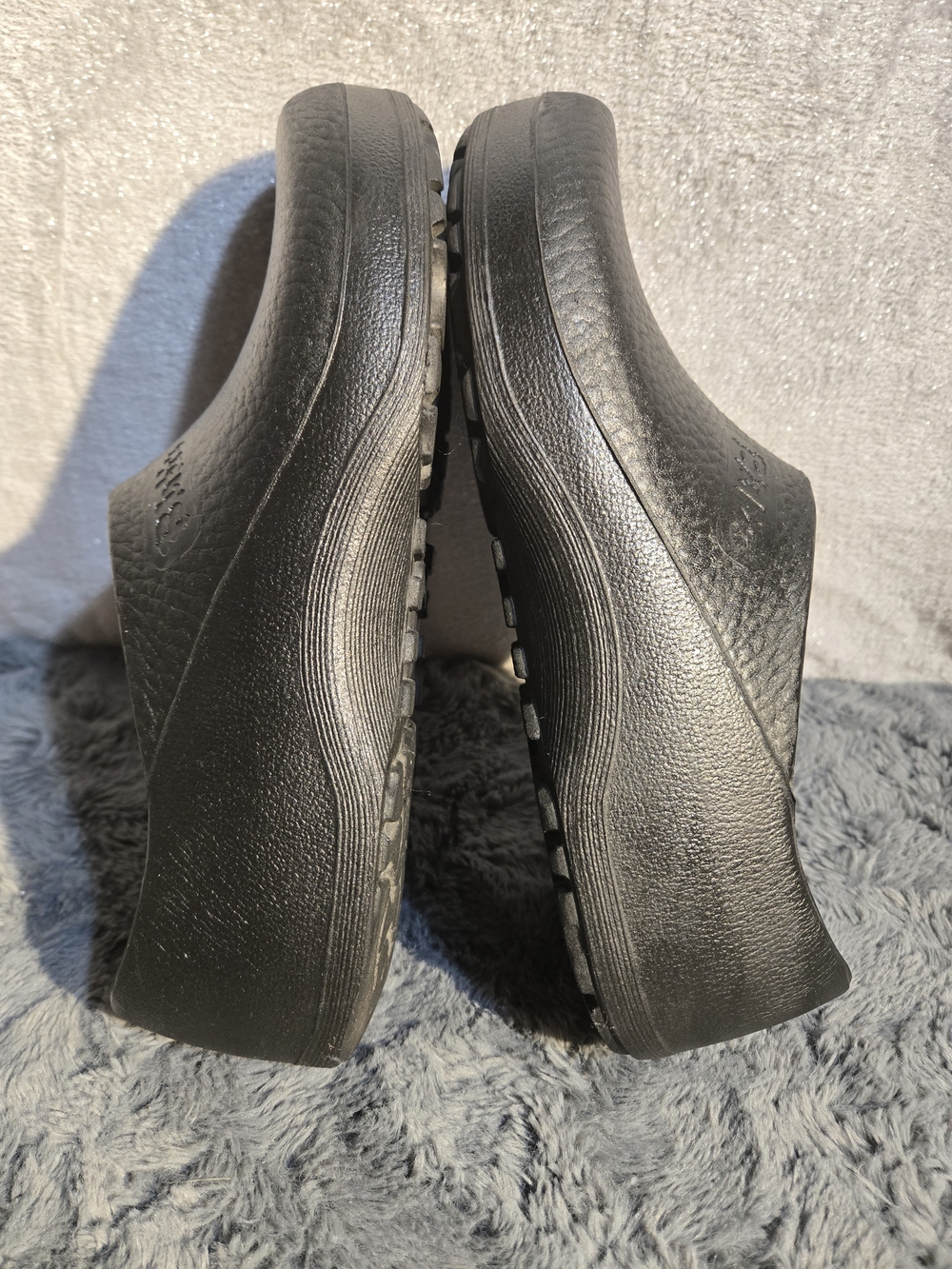 Birki's By BIRKENSTOCK Womens Sz 9, Mens Sz 7 Black Slip-On Clog Shoes - Picture 5 of 8